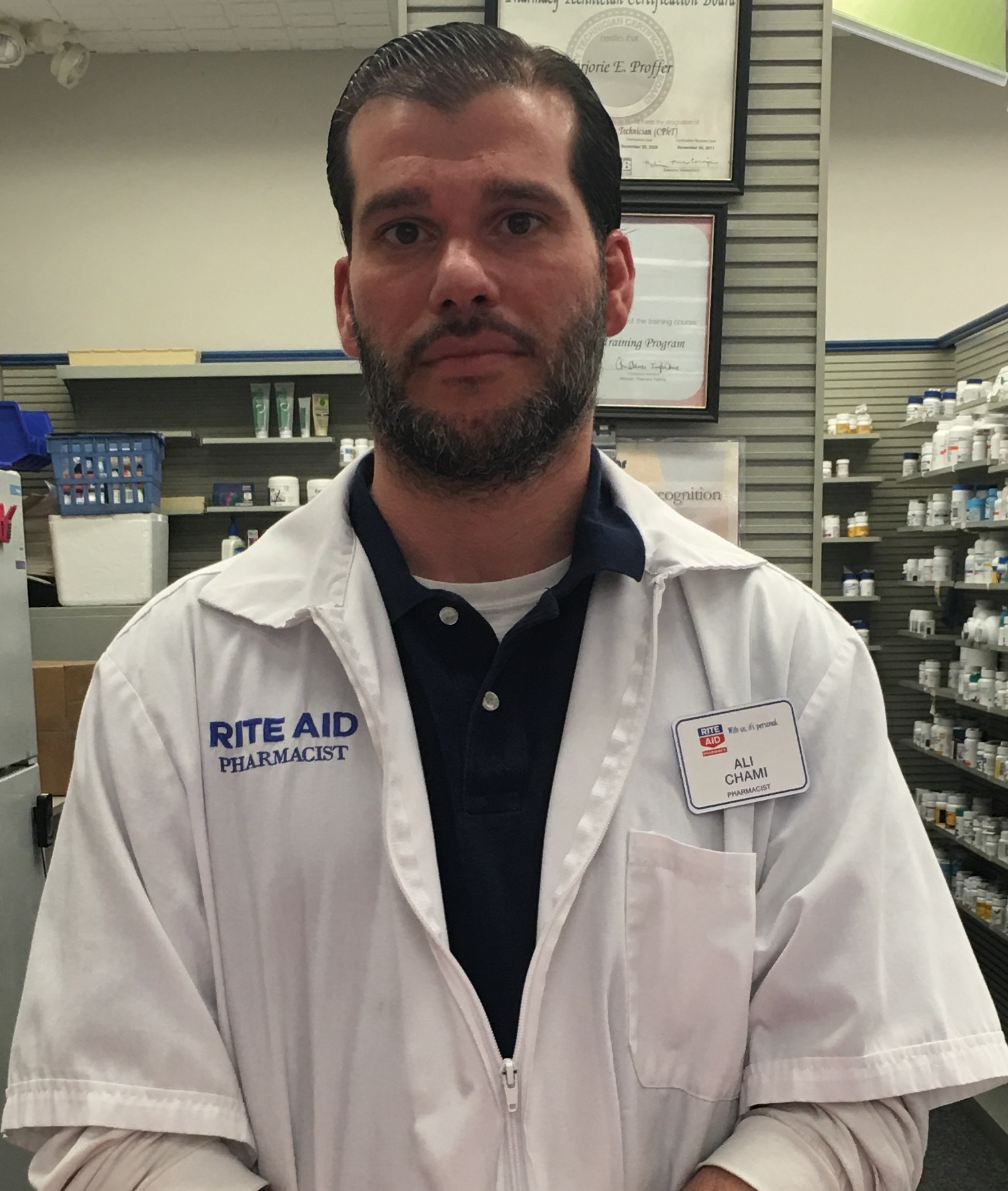 Pharmacist Of The Week Ali Chami Rite Aid Garden City